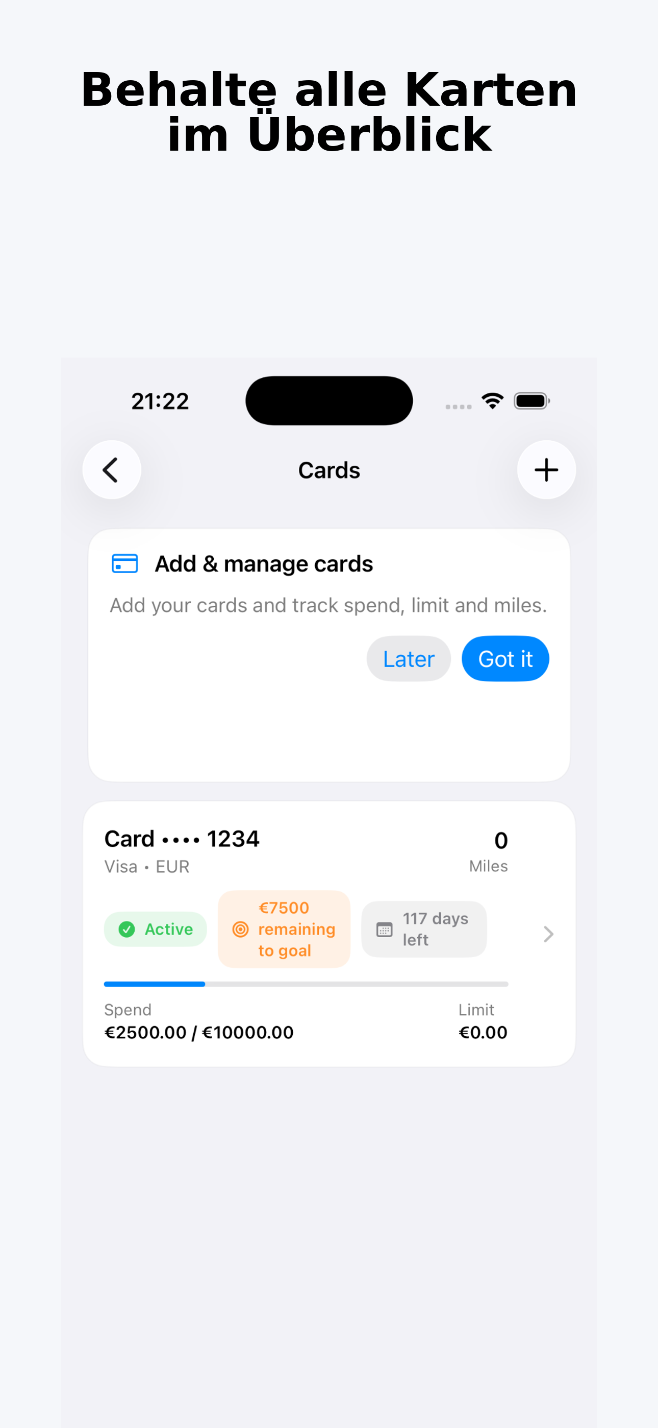 MileManager Screenshot 2
